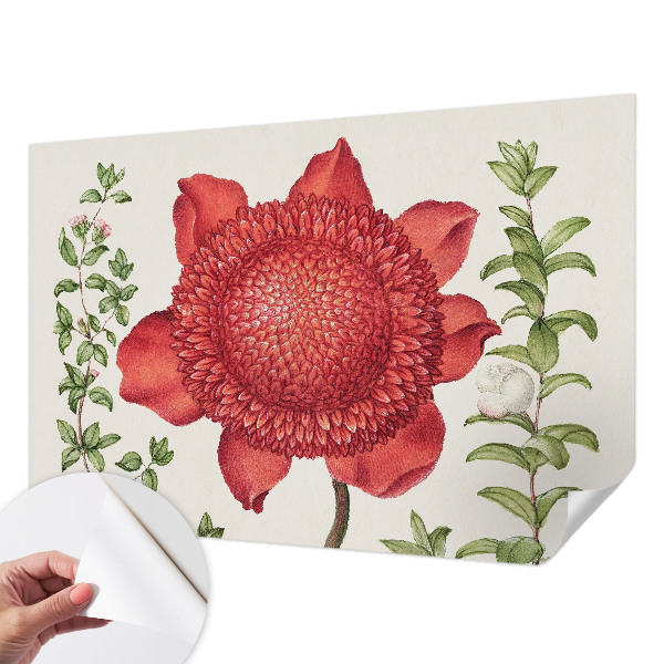 Fotomurale per bambini Eleganza floreale