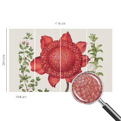 Fotomurale per bambini Eleganza floreale