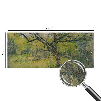 Carta da parati panoramica effetto 3D Paesaggio verde