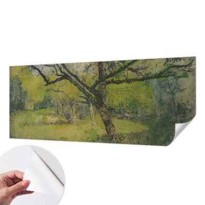 Carta da parati panoramica effetto 3D Paesaggio verde