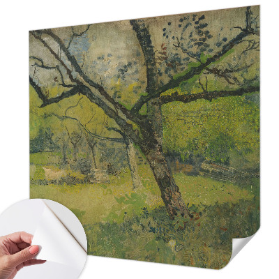 Carta da parati panoramica effetto 3D Paesaggio verde