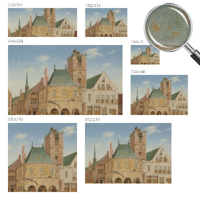 Fotomurale per cameretta Municipio storico