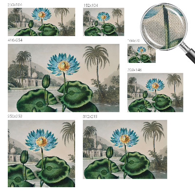 Carta da parati adesiva Paesaggio esotico