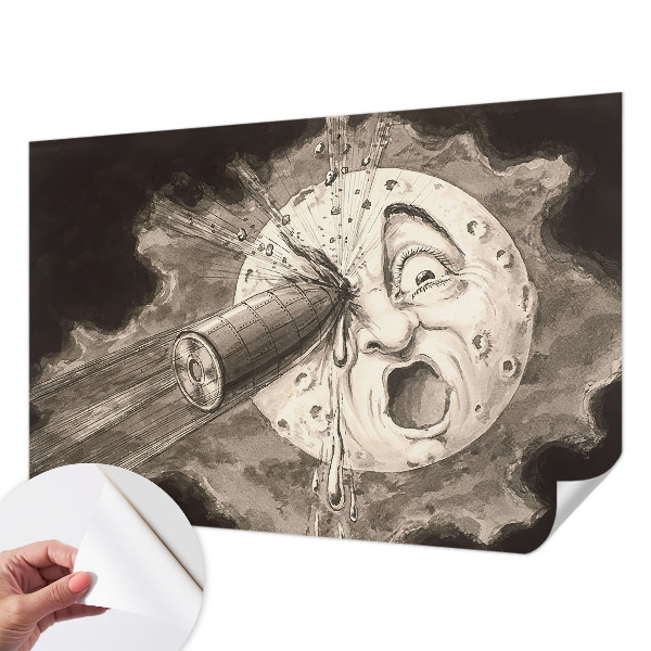 Carta da parati 3D Collisione cosmica