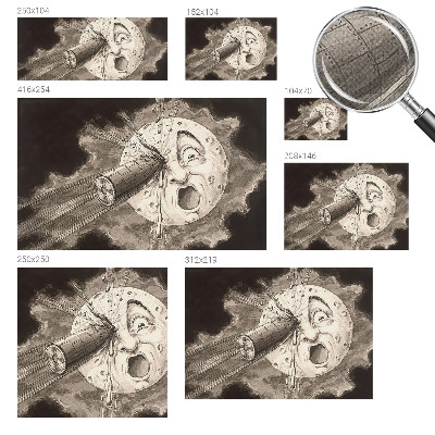 Carta da parati 3D Collisione cosmica