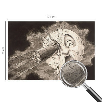 Carta da parati 3D Collisione cosmica