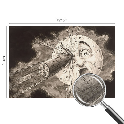 Carta da parati 3D Collisione cosmica