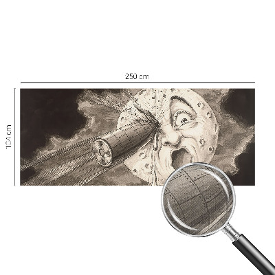 Carta da parati 3D Collisione cosmica