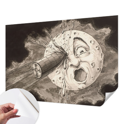 Carta da parati 3D Collisione cosmica