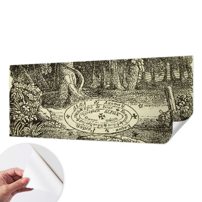 Fotomurale 3D cerchio magico