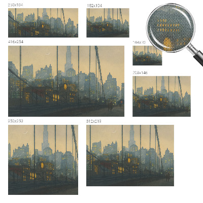 Carta da parati adesiva Tutto panorama