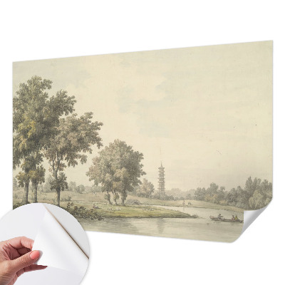 Fotomurale adesivo Un parco tranquillo