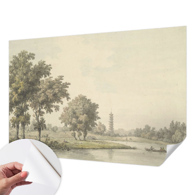 Fotomurale adesivo Un parco tranquillo