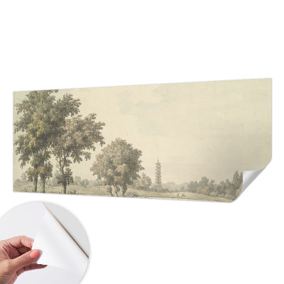 Fotomurale adesivo Un parco tranquillo