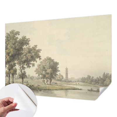 Fotomurale adesivo Un parco tranquillo