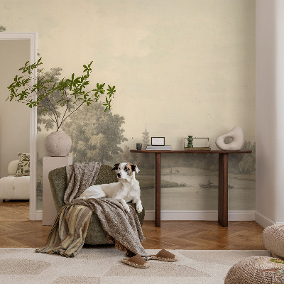 Fotomurale adesivo Un parco tranquillo