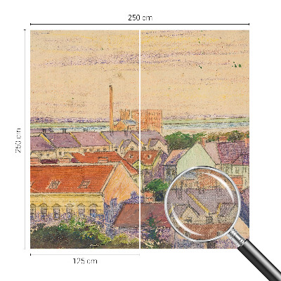 Fotomurale per cameretta Tetti urbani