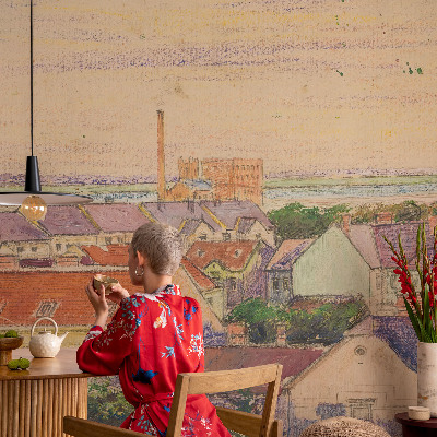 Fotomurale per cameretta Tetti urbani