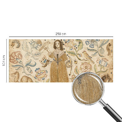 Fotomurale per bambini Natura colorata