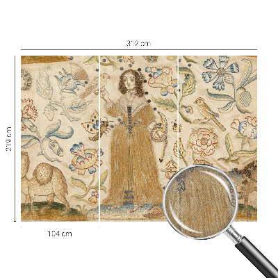 Fotomurale per bambini Natura colorata