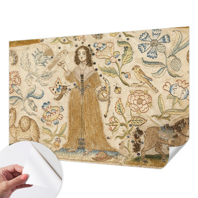 Fotomurale per bambini Natura colorata