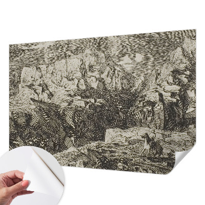 Carta da parati adesiva Paesaggio montano