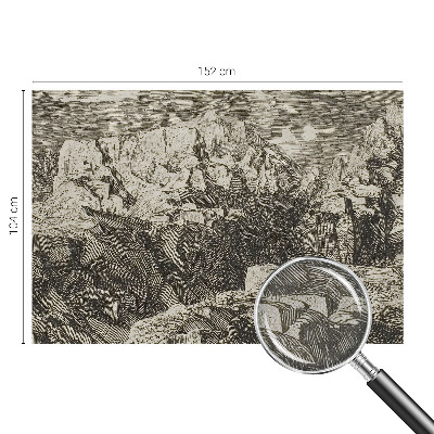 Carta da parati adesiva Paesaggio montano