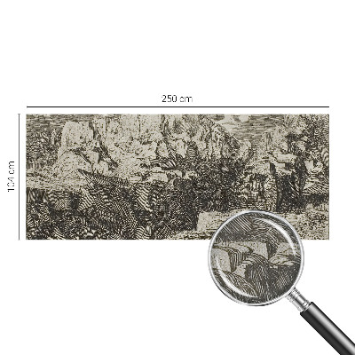 Carta da parati adesiva Paesaggio montano