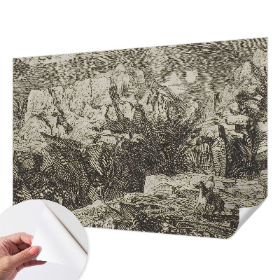 Carta da parati adesiva Paesaggio montano