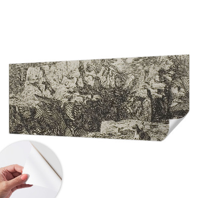 Carta da parati adesiva Paesaggio montano