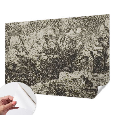 Carta da parati adesiva Paesaggio montano