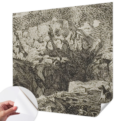 Carta da parati adesiva Paesaggio montano