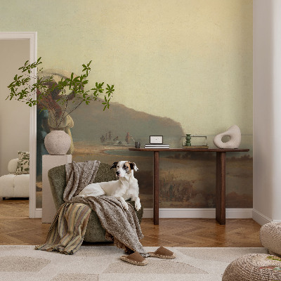 Fotomurale effetto 3D Una passeggiata in riva al mare