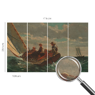 Carta da parati panoramica effetto 3D Spedizione in mare