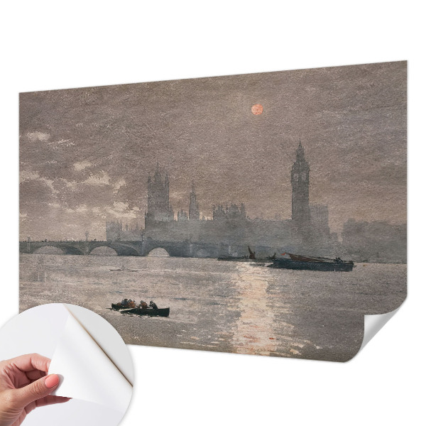 Carta da parati effetto profondità Panorama notturno