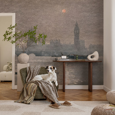 Carta da parati effetto profondità Panorama notturno