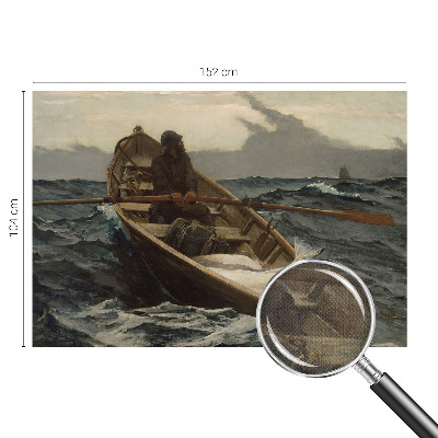 Carta da parati per cameretta Pescatore in mare