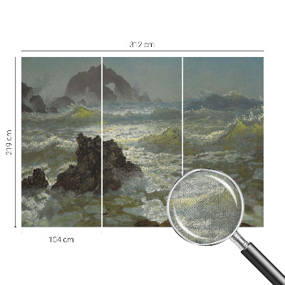 Fotomurale per cameretta Mare in tempesta