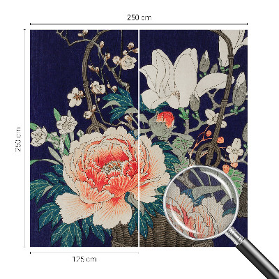 Fotomurale adesivo Cesto di fiori