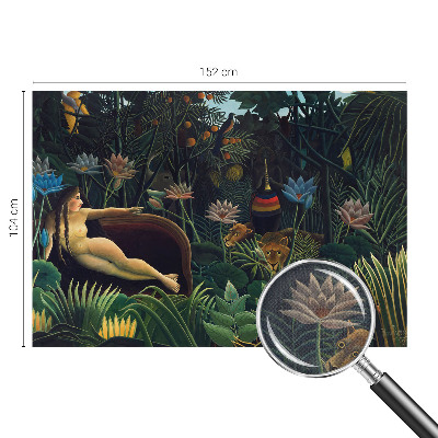 Carta da parati 3D giungla esotica