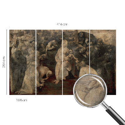 Fotomurale 3D Incontro spirituale