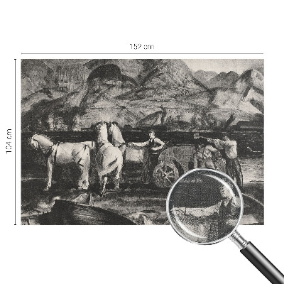 Carta da parati cameretta Scena di villaggio