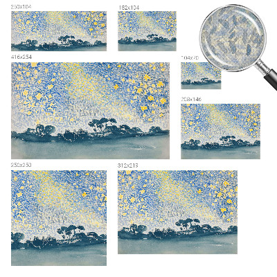 Carta da parati per cameretta Astrazione stellare