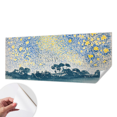 Carta da parati per cameretta Astrazione stellare