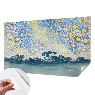 Carta da parati per cameretta Astrazione stellare