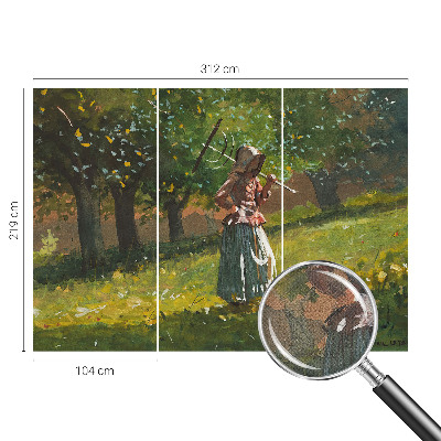 Fotomurale per bambini pomeriggio autunnale