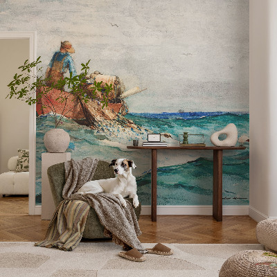 Carta da parati adesiva Spedizione in mare
