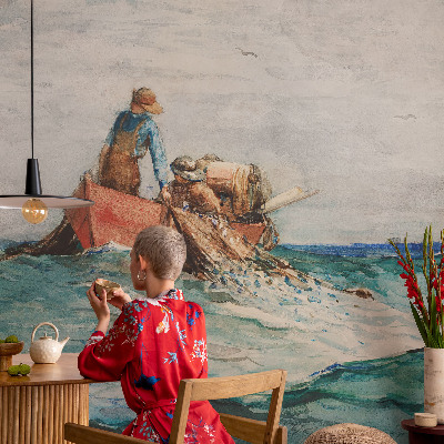 Carta da parati adesiva Spedizione in mare