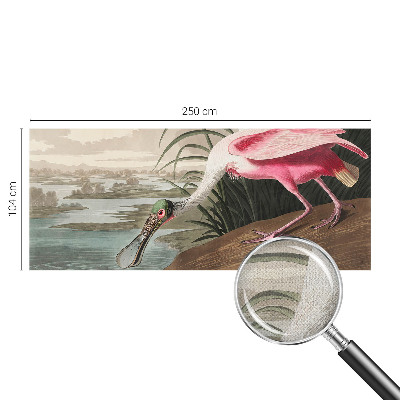 Fotomurale effetto 3D Uccello esotico