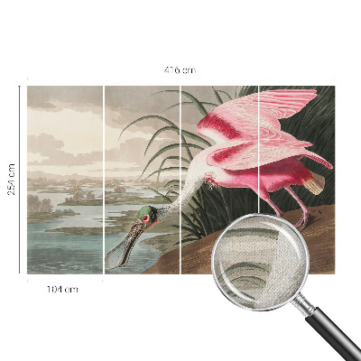 Fotomurale effetto 3D Uccello esotico